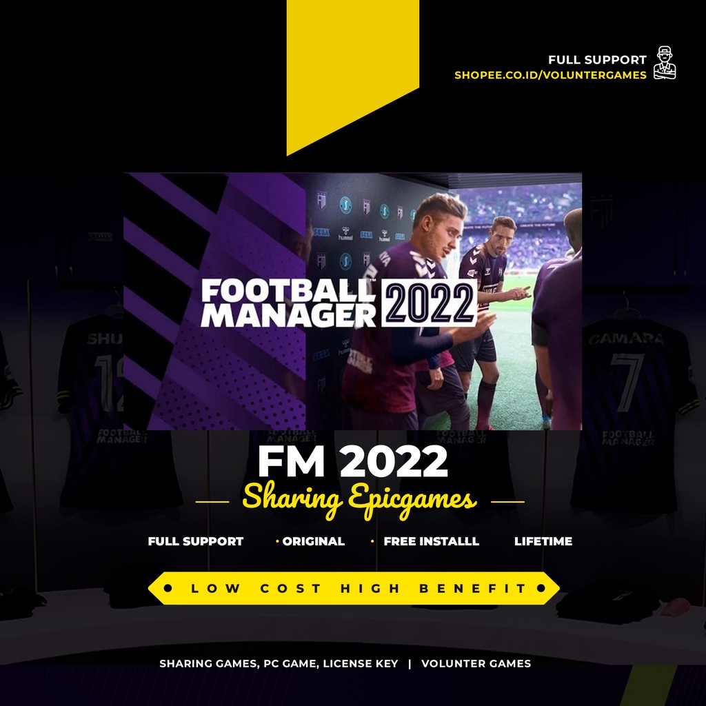 FOOTBALL MANAGER 2022 FM 22 PC ORIGINAL