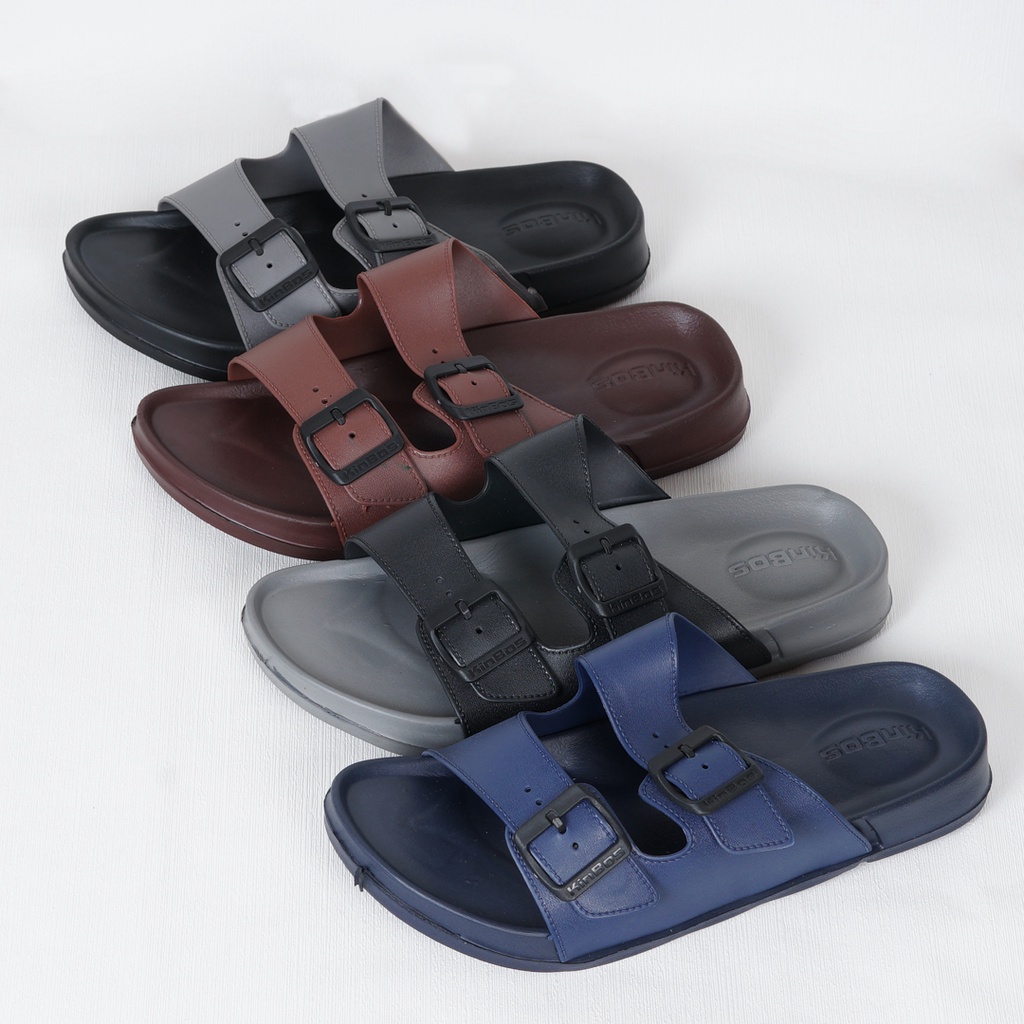 Shoesme - Sandal Slop Pria Band2 Elvis - Sandal Slide Kasual Pria