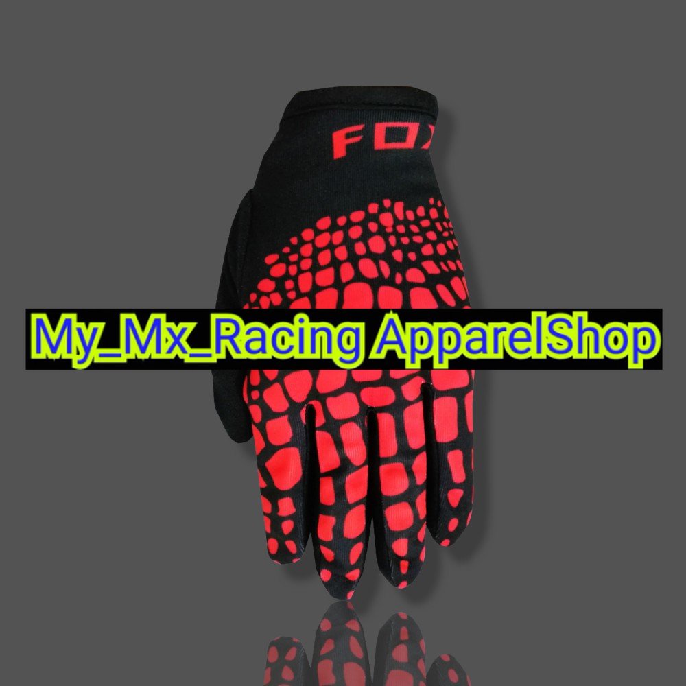 BISA COD Sarung Tangan Motocross - Sarung Tangan Trail - Sarung Tangan MX Motor Fullprint - 010