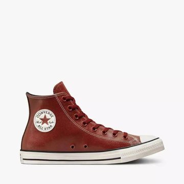 Converse CT AS High Embossed Leather Dark Terracotta Egret Black