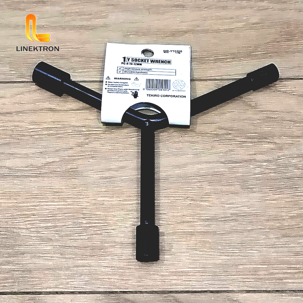 KUNCI SOCK SOK SHOCK Y 8 X 10 X 12 MM TEKIRO