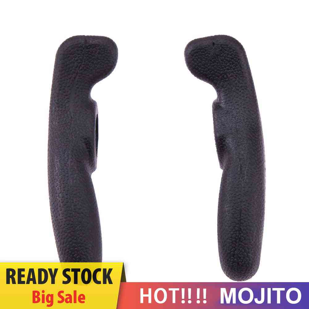 2pcs Grip Stang Sepeda Gunung Warna Hitam Untuk Outdoor