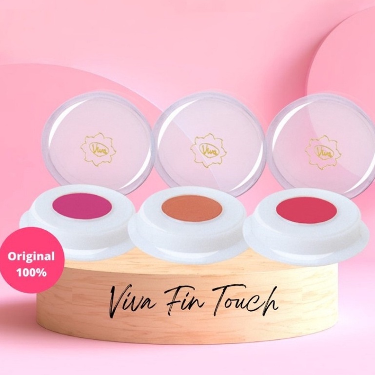 *galerybeautysemarang* Viva Fin Touch Blush On 2gr | Blush On | Make Up | Makeup