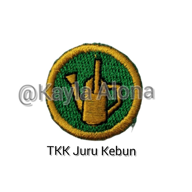 BET / BADGE TKK WAJIB PURWA PENEGAK ( 1 PAKET = ISI 10 TKK WAJIB )