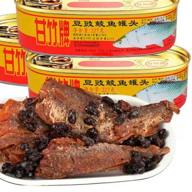 

SALE!!Ikan tauco kaleng dou chi ling yu guan tou 豆豉鲮鱼罐头|RA6