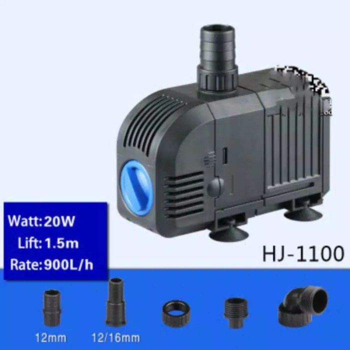 Pompa Aquarium SUNSUN Hj-1100 20W Pompa Celup Akuarium