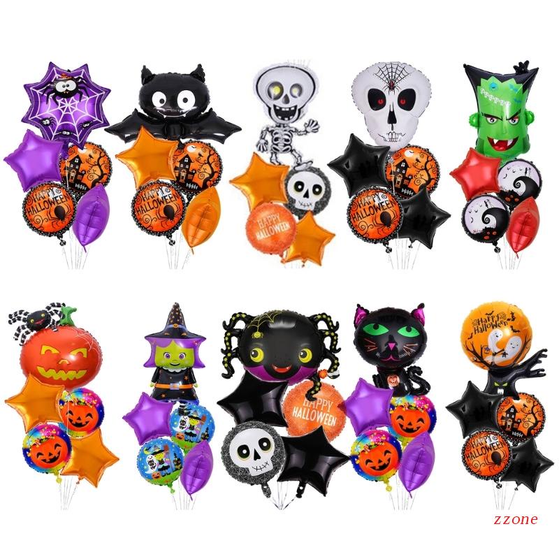 Balon Foil Desain Penyihir Halloween Untuk Anak