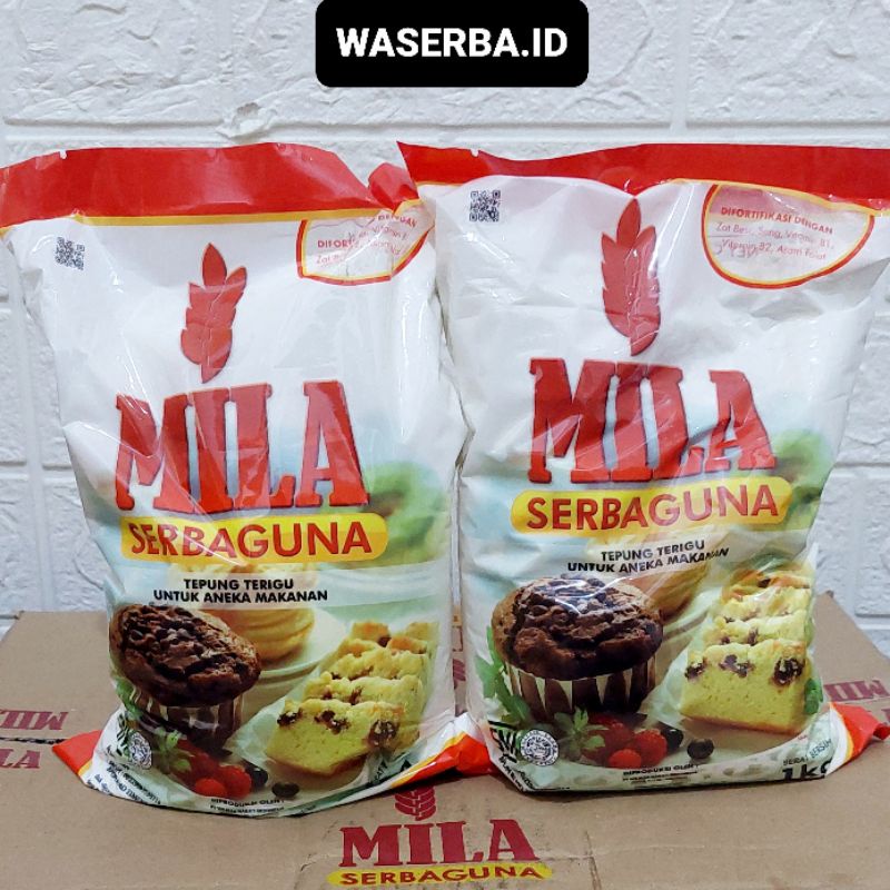 

Tepung Terigu Serbaguna Mila 1kg