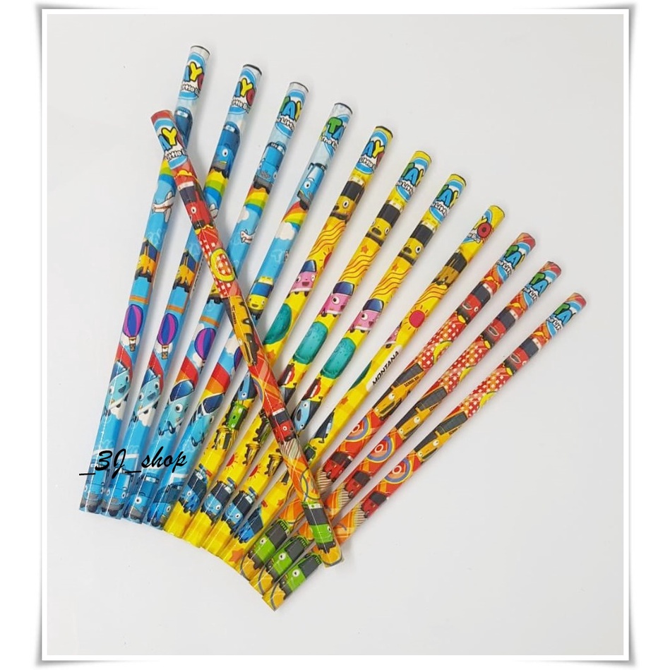 

0341-Pensil 2B Montana Motif Karakter / Pencil Pensil 2B Montana / Pensil 2B Raut Montana / Pensil 2B Merk Montana / Pencil 2B Top Quality