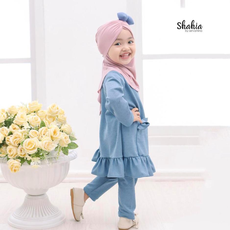 Terbaru SHAHIA - Setelan Celana Anak Oneset Melody