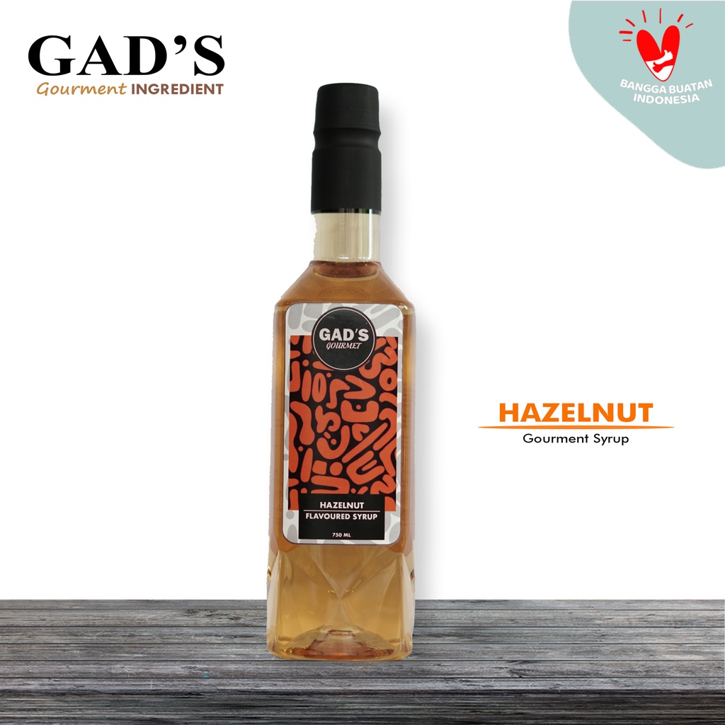 

Sirup Gad's Gourmet Hazelnut