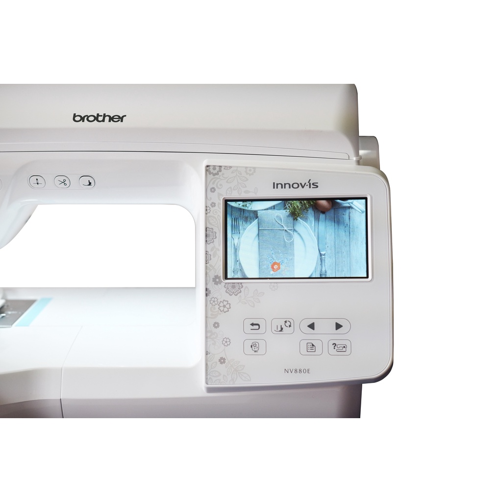 BROTHER INNOVIS NV 880E MESIN BORDIR KOMPUTER OTOMATIS PORTABE 880 E