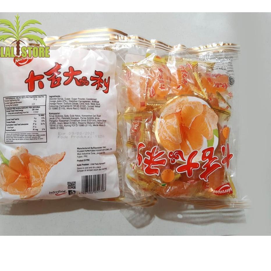 

GRATIS ONGKIR✅Naraya Jelly Orange 1 kg ( 2 pcs ) / Jelly Jeruk / Permen Mandarin|SQ8
