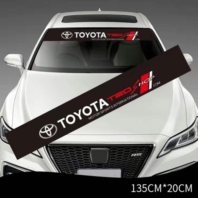 Stiker Kaca Depan Mobil / Stiker Kaca Mobil / Car Windshield Sticker