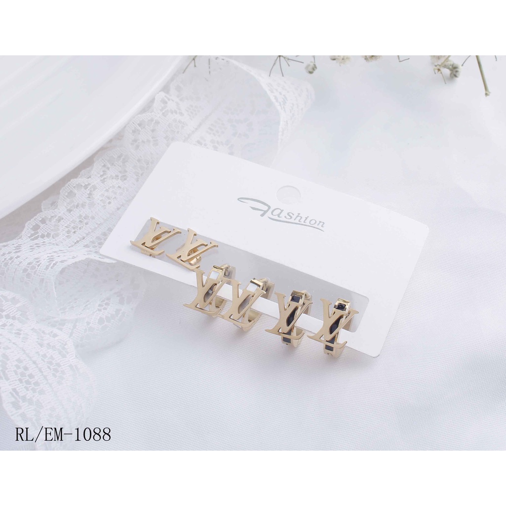 Anting Titanium Perhiasan Fashion 1088/1517/1336