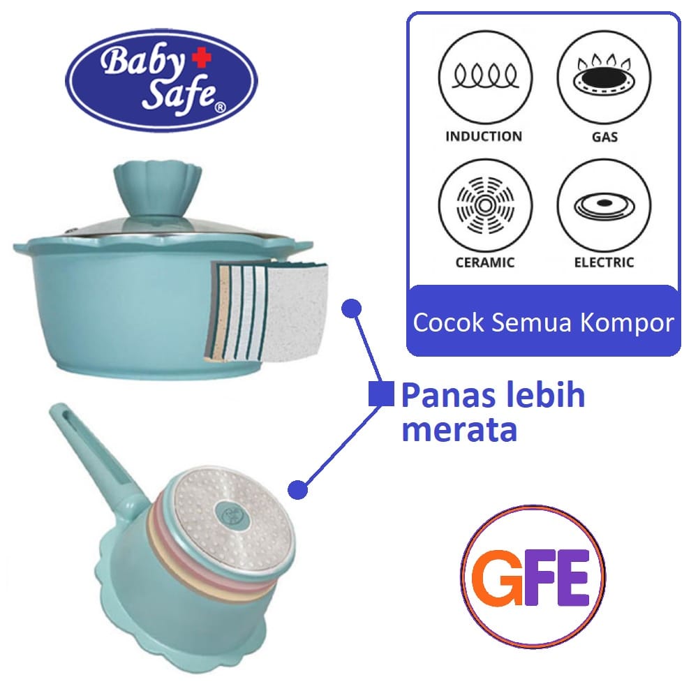 Baby Safe Cookware Set Non Electric CW001