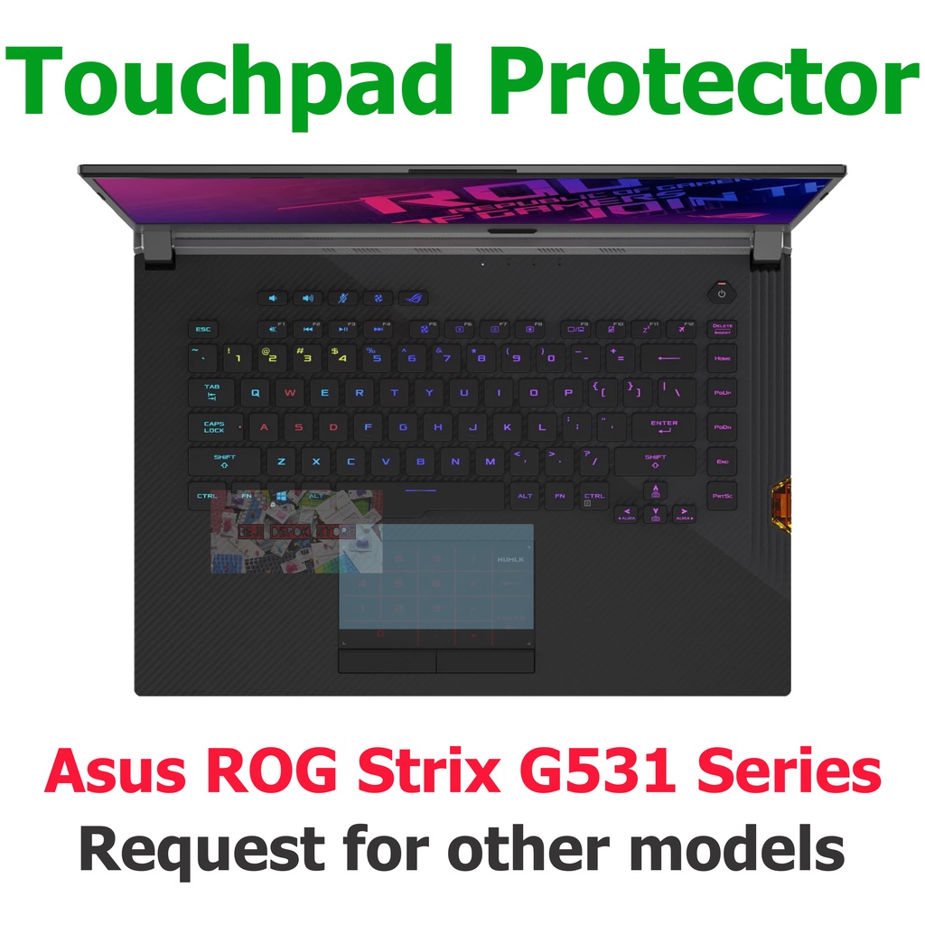 Touchpad Trackpad Protector Asus ROG Strix G531 Series