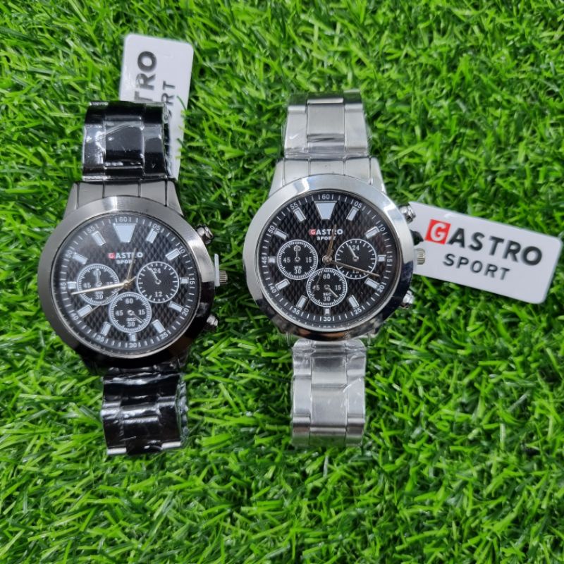 jam tangan casual pria anti air gastro sport men's