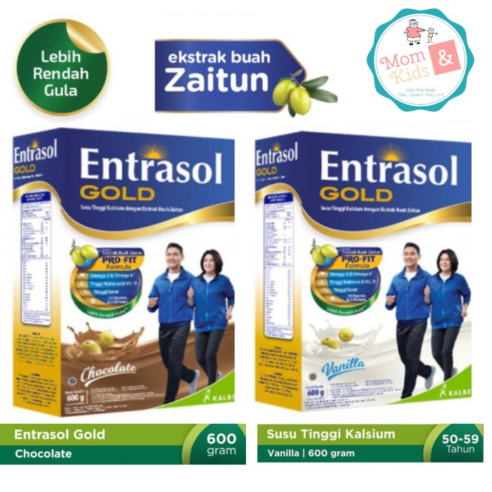 

Entrasol Gold 600gr Vanila and Coklat - Vanila