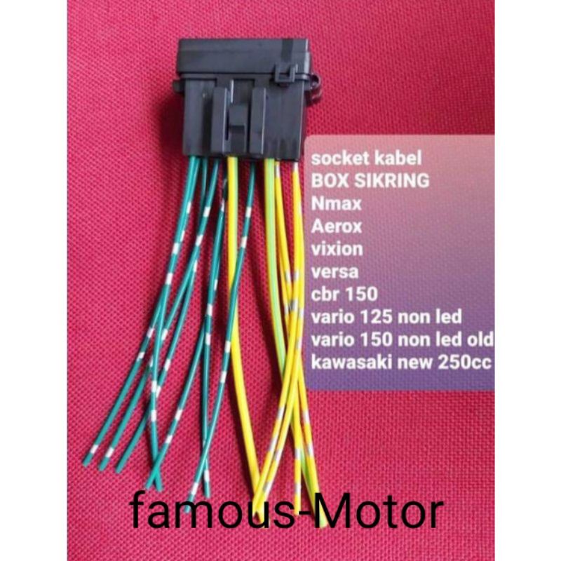 Box rumah sekring/ box sikring N-Max Aerox vixion verza CBR 150