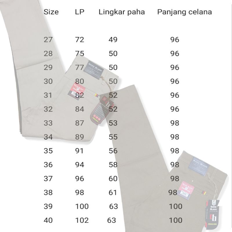 Celana Panjnag Chino Pria Cinos Slim Fit Chinos Pensil Distro Premium Melar Jumbo