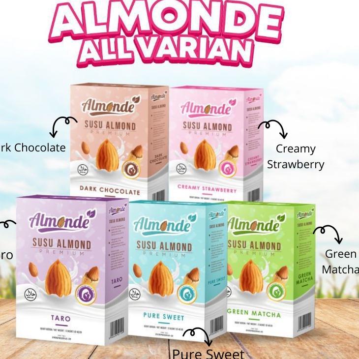 Harga Termurah ALMONDE SUSU ALMOND IBU HAMIL / PROGRAM IBU HAMIL