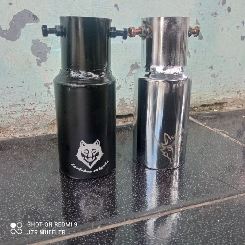 Knalpot Srigala serigala Baut mobil bensin solar pick up carry 1.5 futura L300 grandmax isuzu traga 