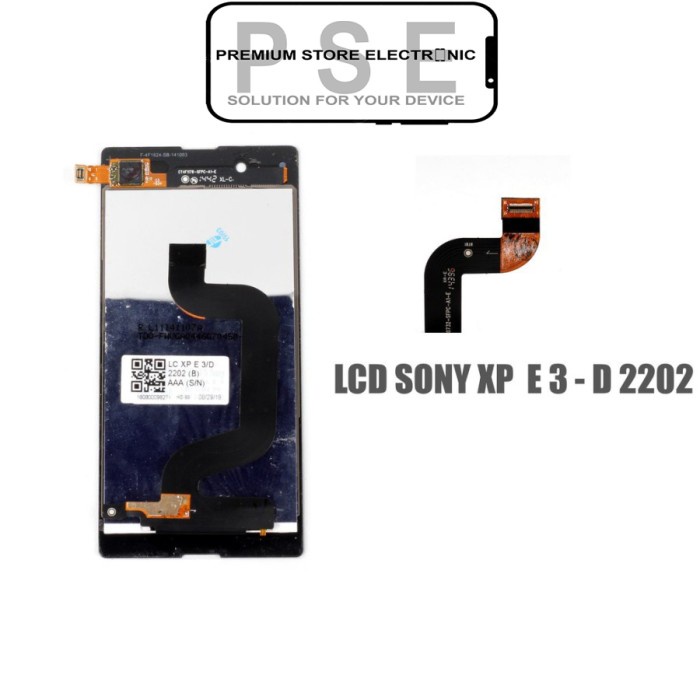 LCD Xperia E3 D2202 ORIGINAL Fullset Touchscreen Garansi