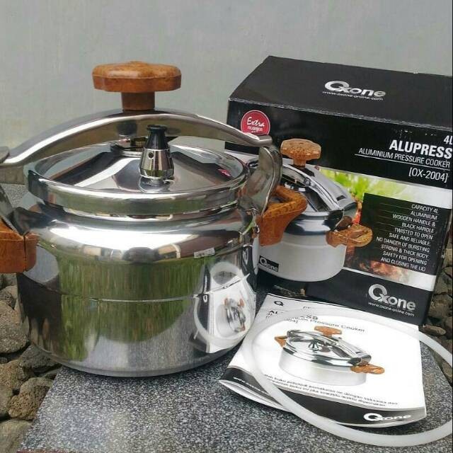 Presto Presto Oxone 4 Liter Alupress Aluminium Pressure Cooker Ox 2004