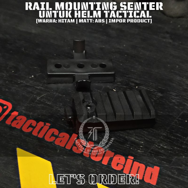 Adapter Rail Mounting Senter Helm Tactical 1 Pcs