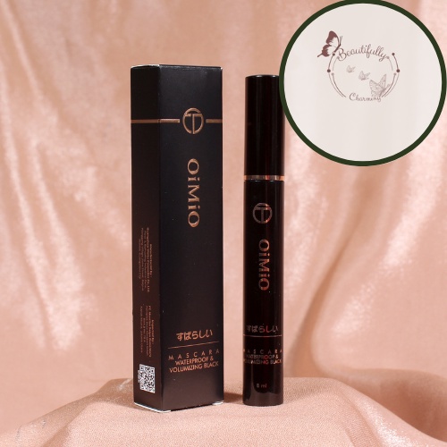 OIMIO MASCARA WATERPROOF & VOLUMIZING BLACK/pelentik bulu mata/waterproof/maskara tahan air/tahan la