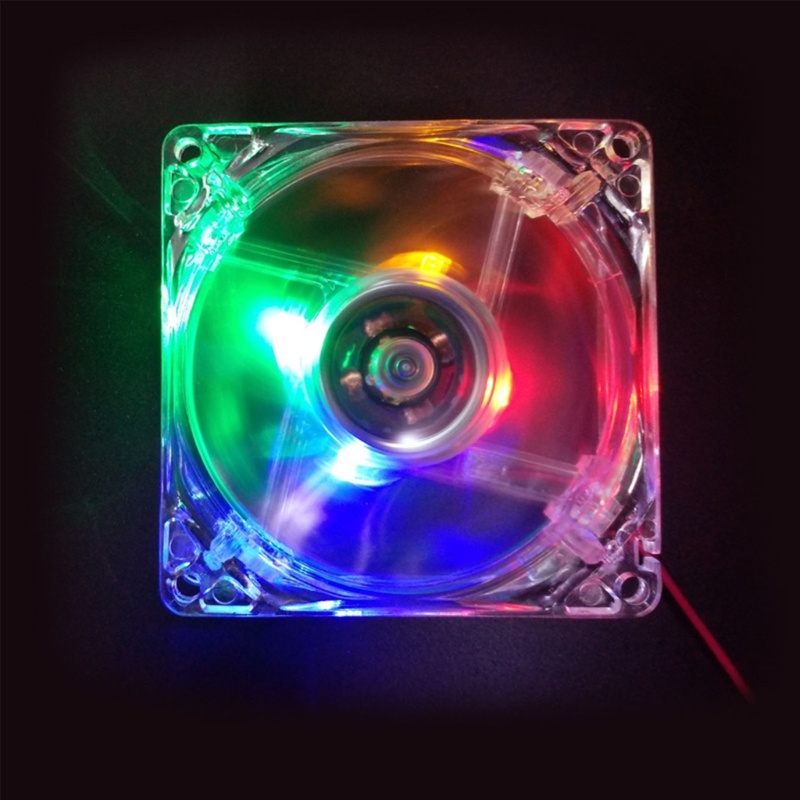 Bt 12cm Pendingin CPU 4pcs Lampu LED CPU Pendingin Cooler Fan 120mm RGB Cooler Fan