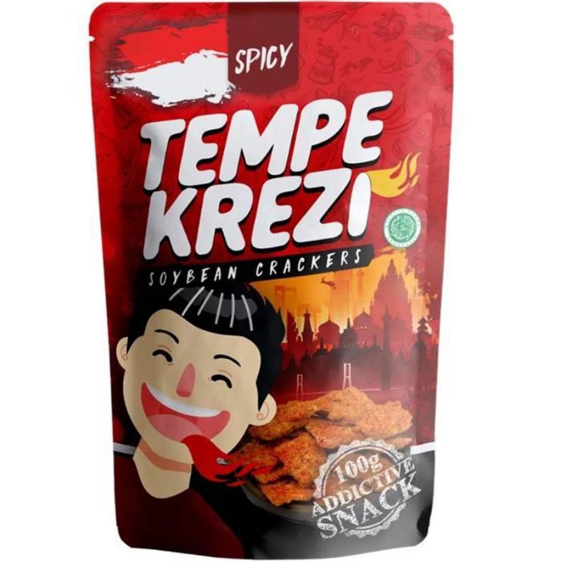 

KAKARAK FOOD Tempe Krezi Spicy