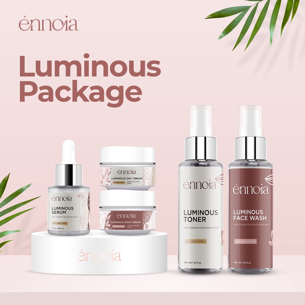 Paket Ennoia Skincare Luminous Series
