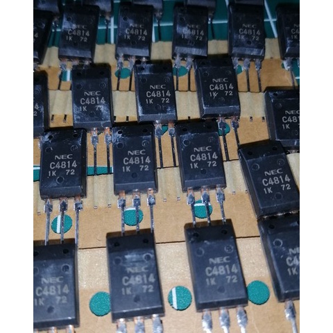 Original 2SC4814 C4814 TO-92 NPN Silicon Transistor High-Speed Switching Terlaris