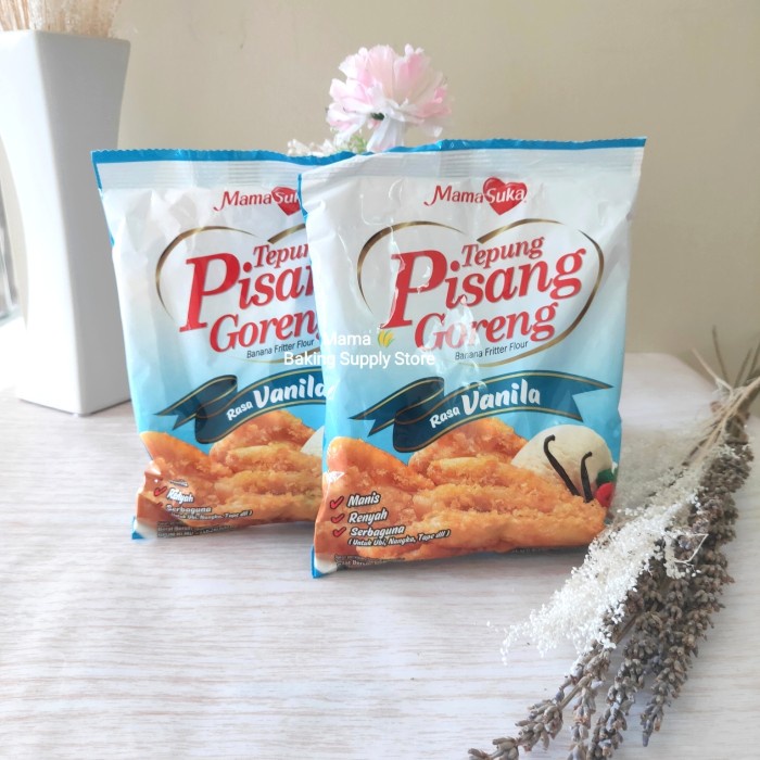 

MAMASUKA Tepung Pisang Goreng Banana Fritter Flour Mama Suka Vanilla