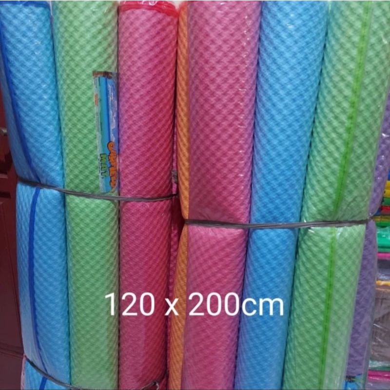 KARPET LANTAI SPONS/TIKAR LANTAI SPON MERCY/KARPET LANTAI BENTOL TEBAL 2,5MM UKURAN 120 × 200CM