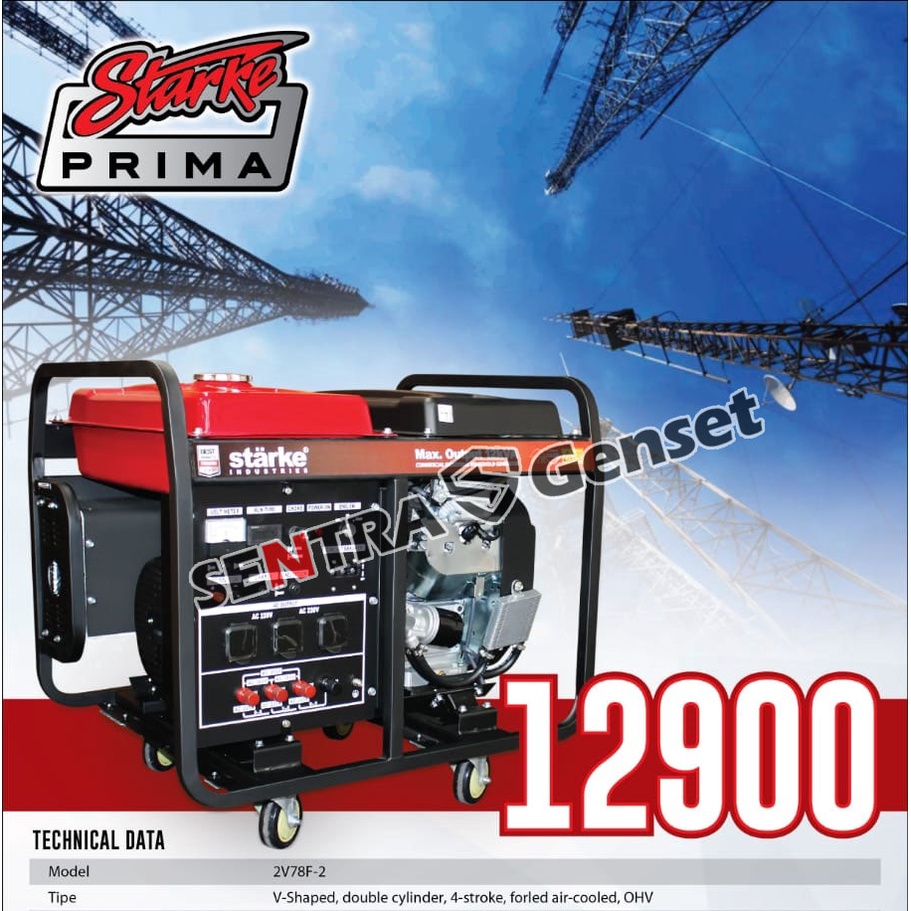 Genset 10 KVA Starke GFH 12900