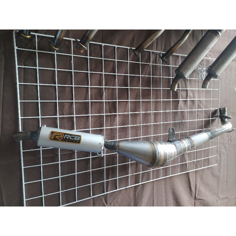 Knalpot FIZ R standar racing samping RCB garing Pnp Fiz r fizr F1Z R plat karat
