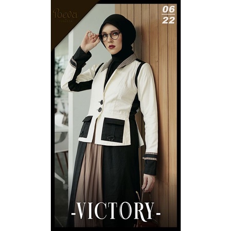 WELCOMING RAMADHAN SALE 2023 Poeva PV-0622 Victory By Tuneeca Diskon Sale Promo Outer