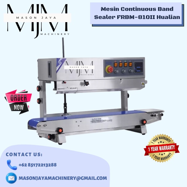 Mesin Continuous Band Sealer FRBM-810II Hualian