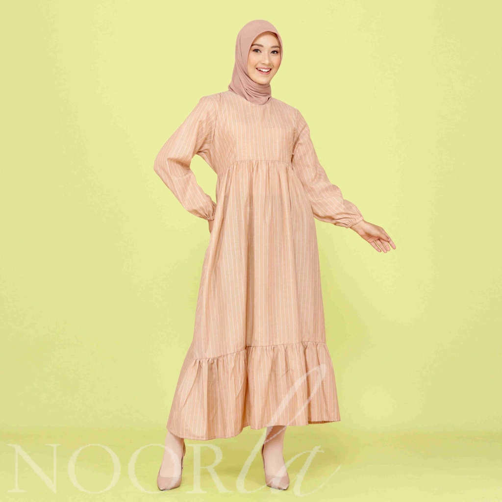 NOORLA - ADILLA GAMIS  SATU SET HIJAB/ MAXI DRESS ONE SET