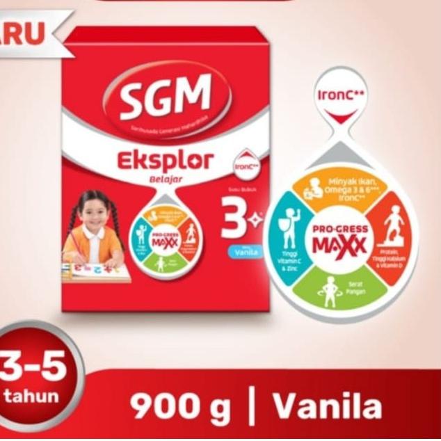 

10.10 Flash Sale SGM Eksplor 3+ 900GR Rasa Vanilla 