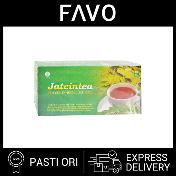 

ORIGINAL MURAH Teh Pelangsing Ampuh Teh Herbal Jatcintea isi 20 Pcs
