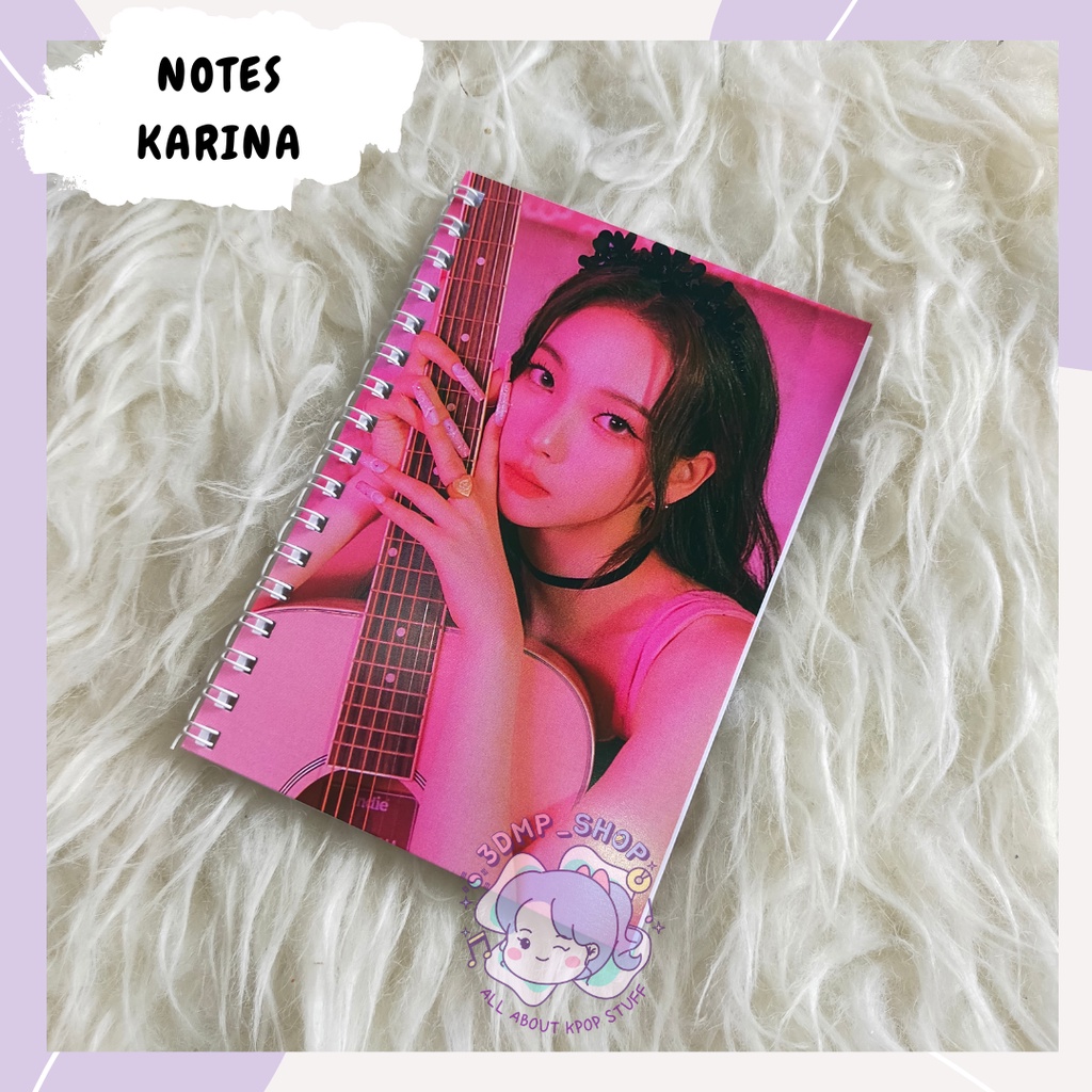 Notes buku tulis aespa winter ningning karina giselle