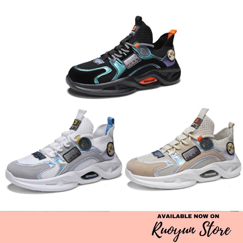 RYX - Sole Coole Sepatu Sneakers Tali Pria Fashion Casual / Olahraga (NO BOX) - Ori Import