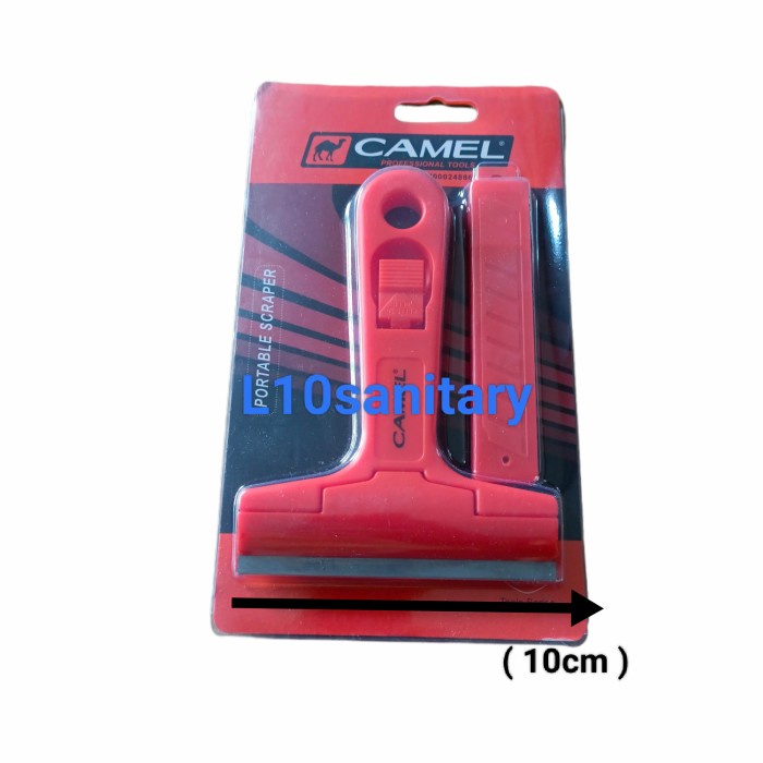 

Pemotong Pisau Cutter Pembersih Kaca Keramik Serbaguna Camel / Portable Scraper