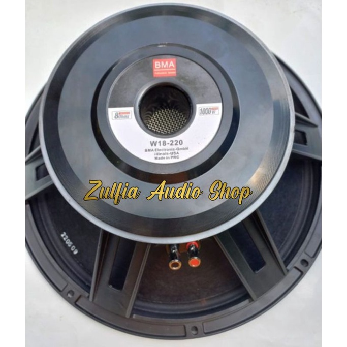 SPEAKER BMA 18 INCH SPIKER BMA W 18-220 SUBWOOFER ORIGINAL