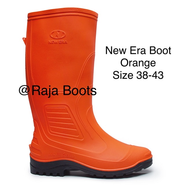 Sepatu Boot New Era Proyek Orange