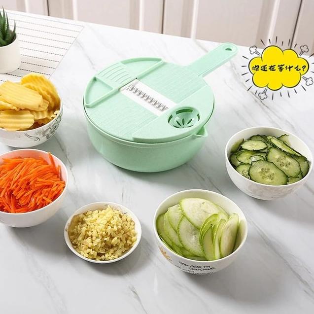 Hot Sale [DISINIAJA] [PEMOTONG SAYURAN] Alat Pemotong Sayuran Multifungsi Parutan multifungsi